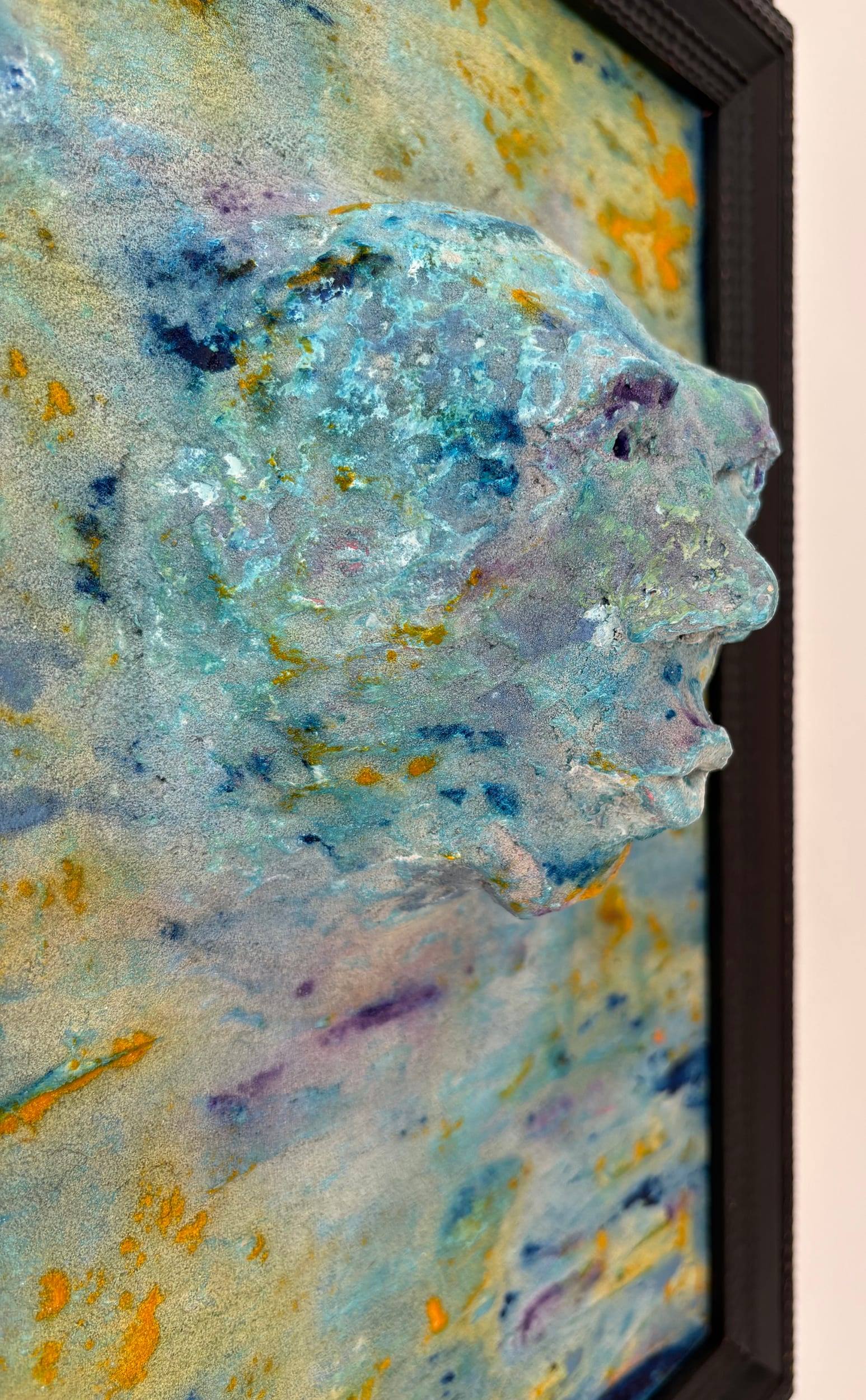 Ohne Titel (Detail) – keramische Arbeit von Mike Ramftler