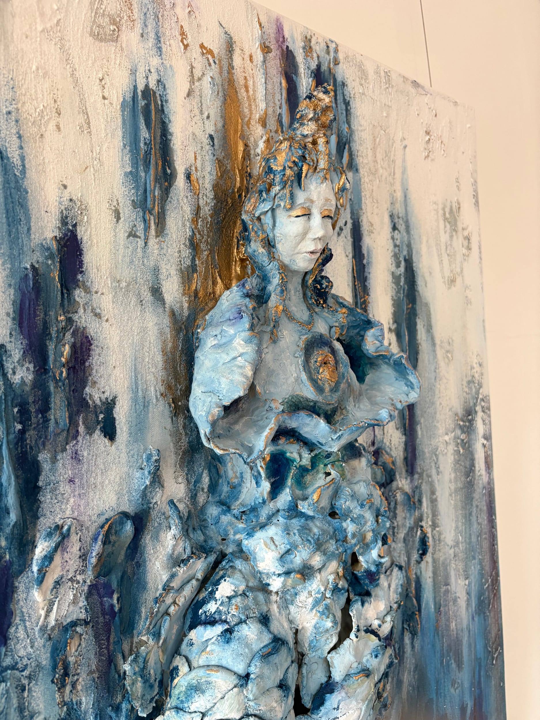 Ohne Titel (Detail) – keramische Arbeit von Mike Ramftler