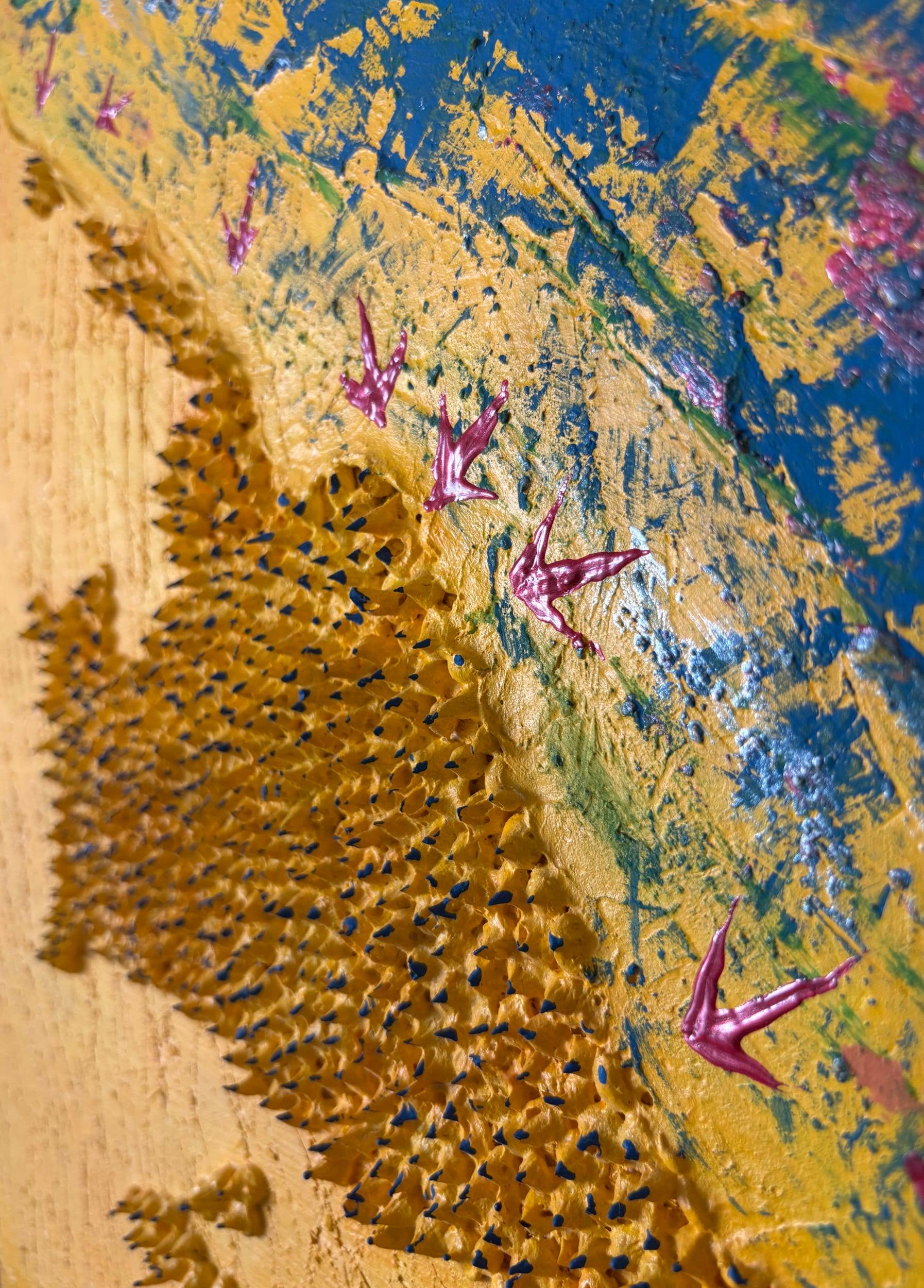 Ohne Titel (Detail) – keramische Arbeit von Mike Ramftler